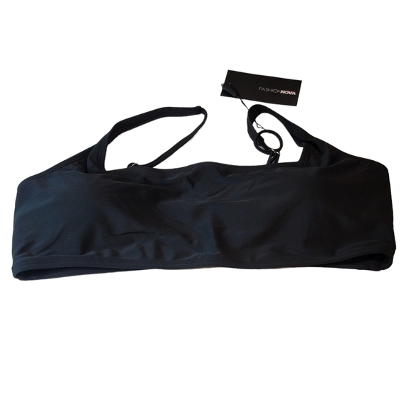 SET! Women's 2 PIECE Maui bikini tank top 1X, high-rise bikini bottom 2X BLACK - Picture 8 of 13